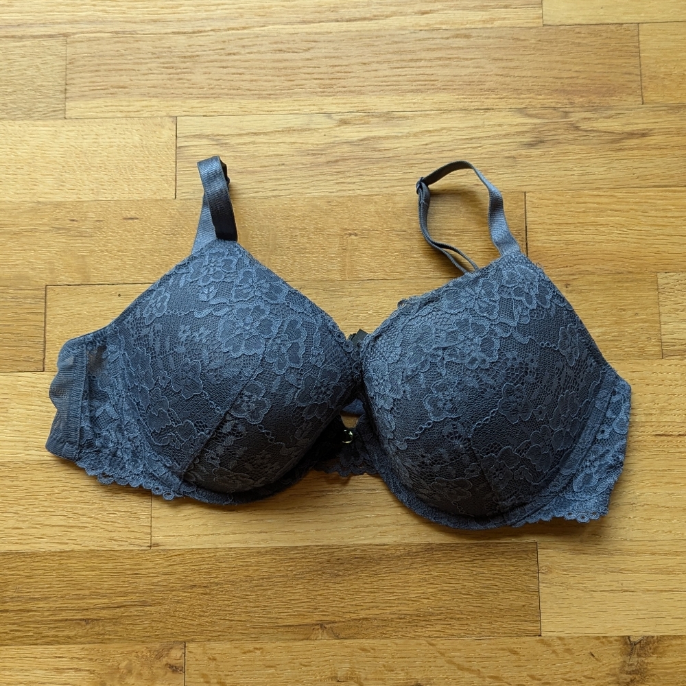 H&M Blue Lace Push Up Bra